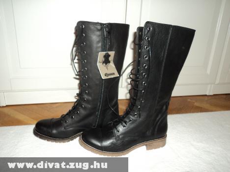 Új Stradivarius BÕR bakancs!!!