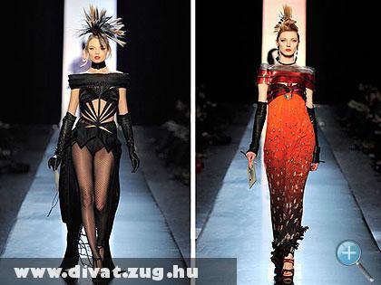 Gaultier: Tébolyult, punk és szexi