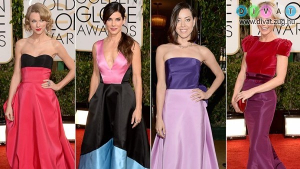 A Golden Globe ruhakölteményei