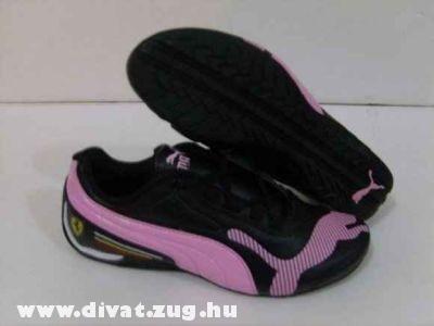 Fekete Puma sportcipõ