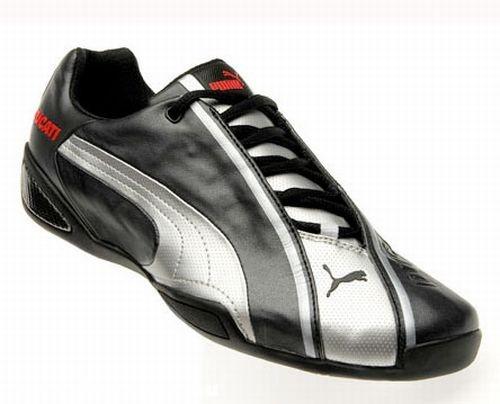 Fekete-ezüst Puma cipõ