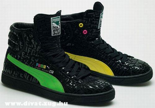 Fekete-élénk színû Puma